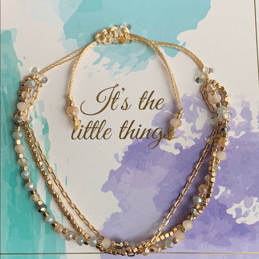 Beaded Multi-Strand Bracelet